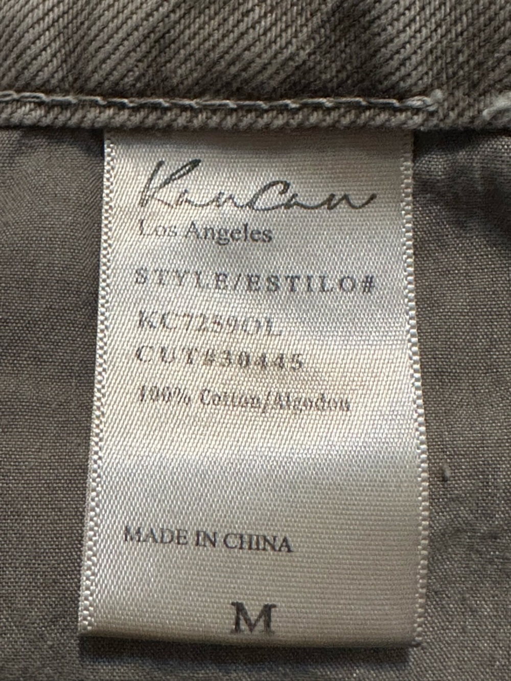 KanCan high-rise distressed denim shorts - Picture 4 of 4